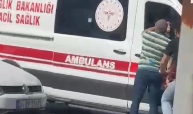 Tuzla'da ambulansı durdurdu; 'Hasta mı var' diye sordu
