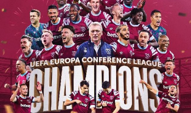 UEFA Avrupa Konferans Ligi'nde şampiyon West Ham United oldu