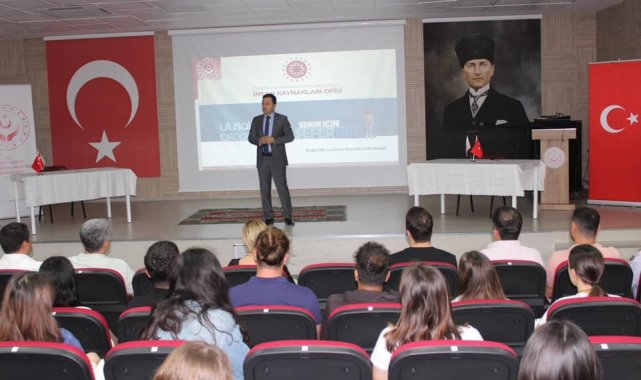 Ulusal staj programı oryantasyon eğitimi düzenlendi