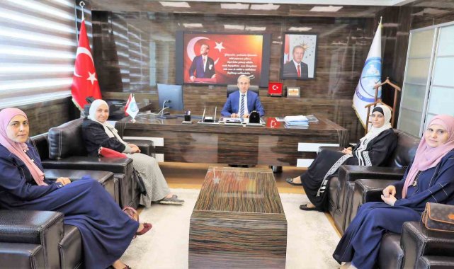 Ürdün heyeti GİBTÜ'ye hayran kaldı