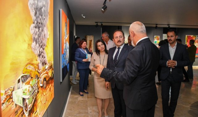 Vali Pehlivan, Arnica Arrland 1. Sanat Çalıştayı Sergisine katıldı