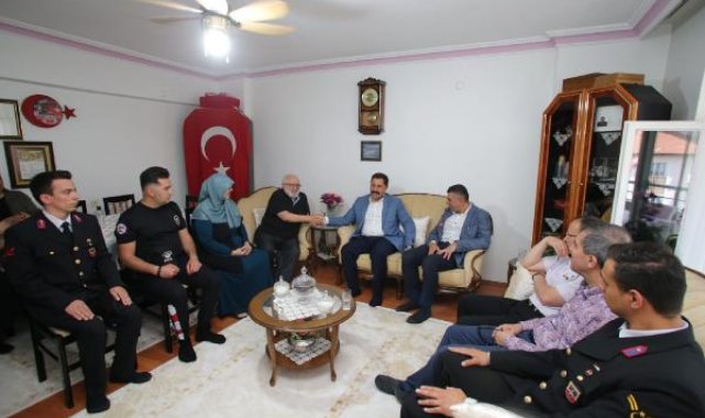 Valinin 'Babalar Günü'nde ziyaret ettiği şehidin babası: Neden benim evladım, diye asla düşünmedim