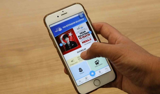 Van Büyükşehir Belediyesinden mobil kolaylık