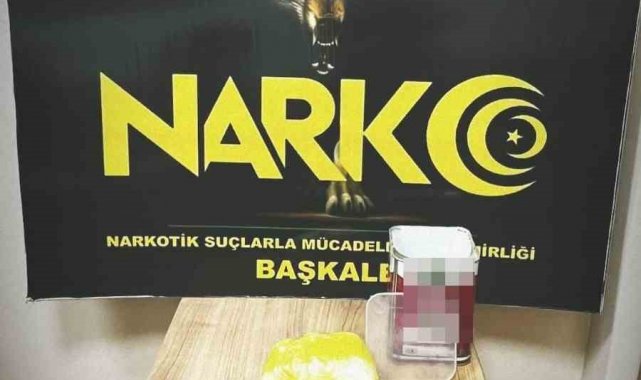 Van'da 1 kilo 125 gram metamfetamin ele geçirildi