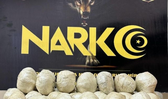 Van'da 19 kilo 348 gram esrar ele geçirildi