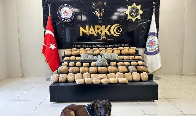 Van'da, 'Magnum'lu aramada 81 kilo uyuşturucu ele geçirildi; 4 şüpheli gözaltında