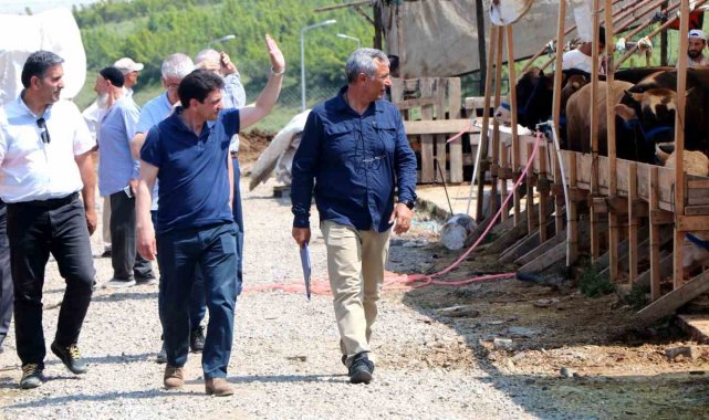 Yalova Belediyesi'nden bayram öncesi mezarlıklarda çalışma
