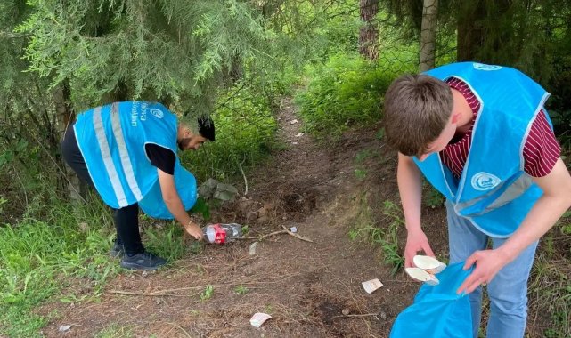Yalova Ülkü Ocakları'ndan çevre temizlik etkinliği