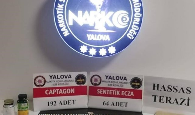 Yalova'daki uyuşturucu operasyonunda 2 tutuklama