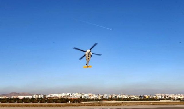 Yangın söndürme helikopteri 'Nefes' göreve başladı