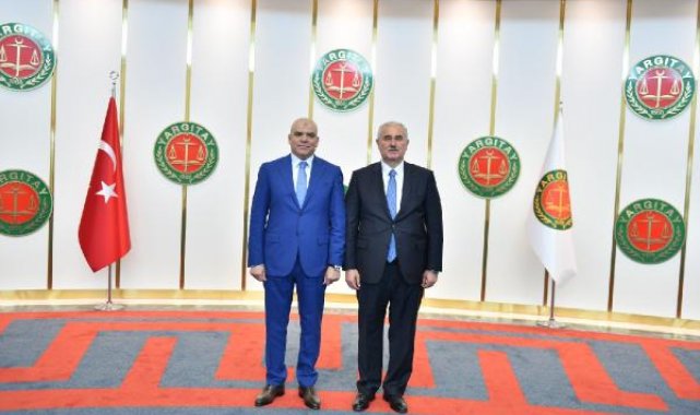 Yargıtay Başkanı Akarca, Cezayir Cumhuriyeti Yüksek Yargı Okulu Müdürü Djadi ve beraberindeki heyeti kabul etti