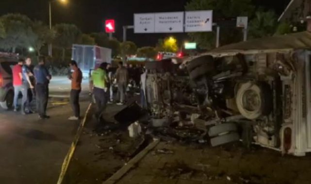 Yarıştıkları iddia edilen iki otomobilin neden olduğu kazada anne öldü, bebek yaralı