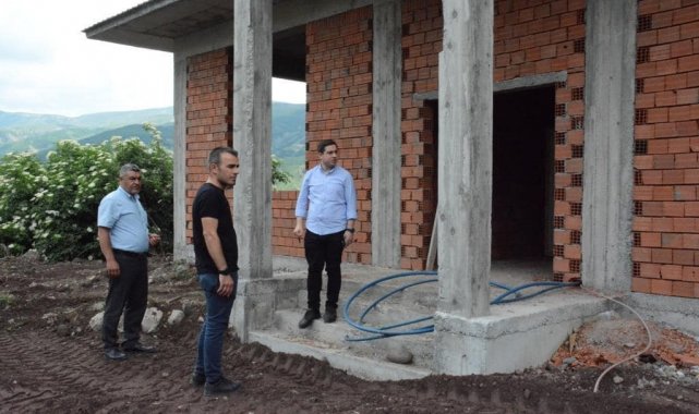 Yedisu Kaymakamı Başar, KÖYDES çalışmalarını inceledi