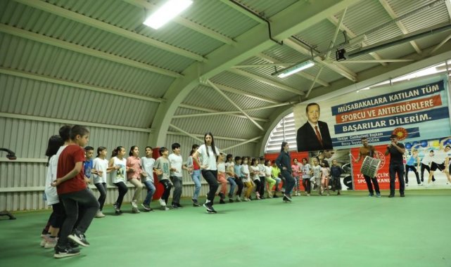 Yenişehir'de yaz spor kursları başladı