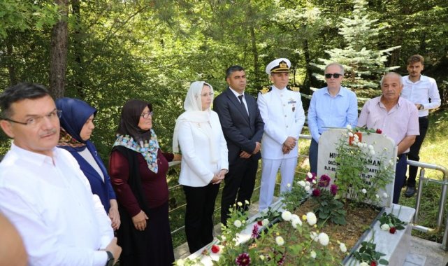 15 Temmuz şehidi Mustafa Yaman kabri başında anıldı