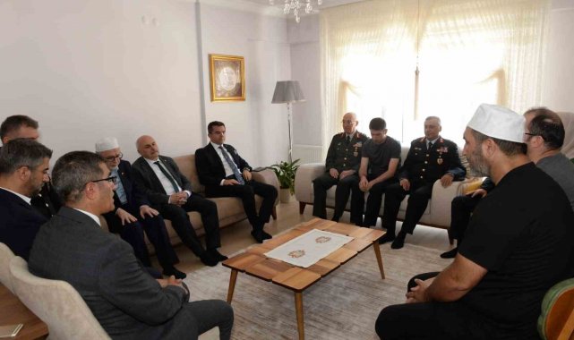 15 Temmuz şehitlerinin ailelerine ziyaret