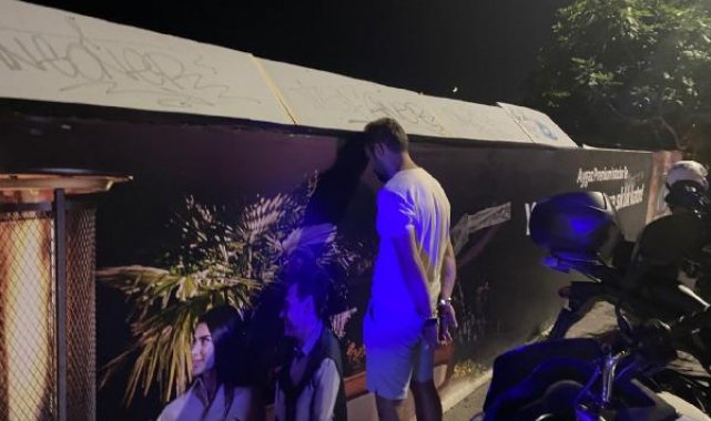 'Dur' ihtarına uymayan alkollü sürücü, motosikletini polis ve yayları üzerine sürdü