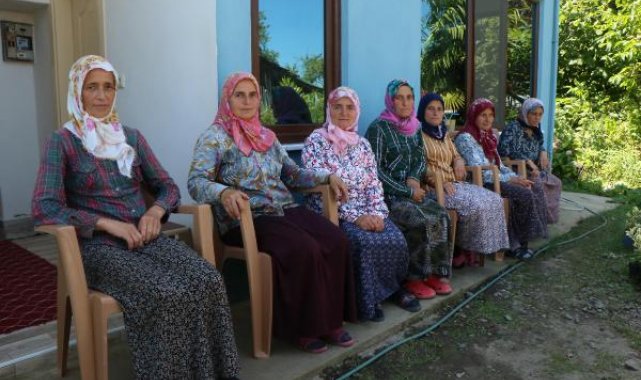 7 kız kardeş, bahçelerinde çiçek yetiştirip satıyor