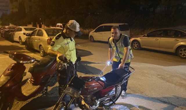 Adıyaman'da motosiklet uygulamaları artırıldı