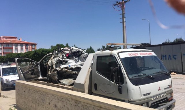 Afyonkarahisar'da trafik kazası 1 ölü 3 yaralı
