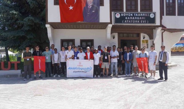 Afyonkarahisar'ı karış karış gezdiler