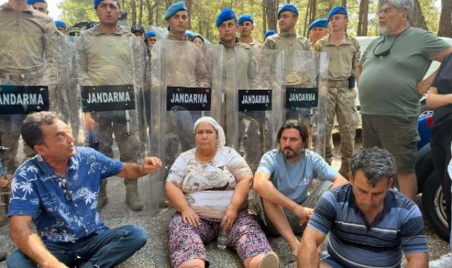 Akbelen'de 'ağaç kesimi' gerginliği; 2 gözaltı