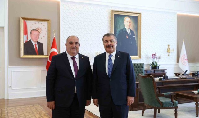 Aldatmaz'dan Sağlık Bakanı Koca'ya ziyaret