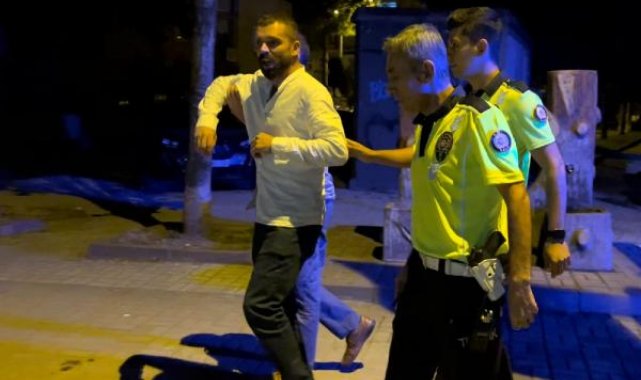 Alkollü sürücüden polislere: 1,5 litre votka içtim, polis babamın hatırına size bir şey demiyorum