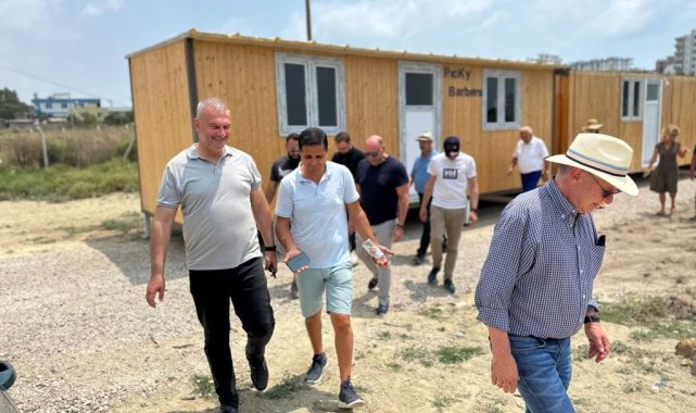 Alman belediye, Karataş'ta afet eğitimi verdi