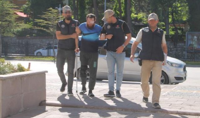 Amasya'da yakalanan DEAŞ'lı adliyeye sevk edildi