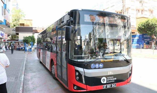 Antalya'da 15 Temmuz'da ulaşım ücretsiz