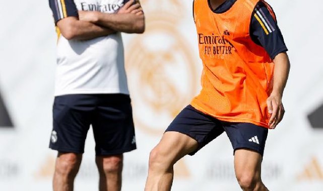 Arda Güler, Real Madrid'de ilk idmanına çıktı
