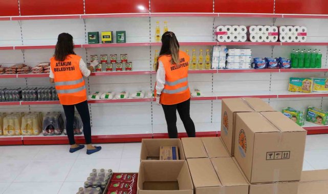 AtaMarket'ten 8 bin 200 hane faydalandı, 155 bin ürün ihtiyaç sahiplerine ulaştırıldı