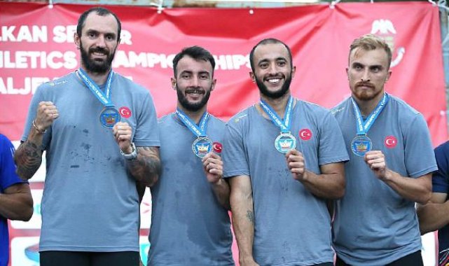 Atletizm Milli Takımı, Balkan Atletizm Şampiyonası'nı zirvede tamamladı