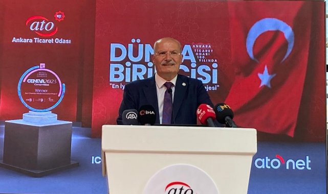 ATO Başkanı Baran: "ATONET Üye Hizmet Platformu ile her şeyi bir araya getirdik"