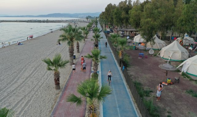 Aydın Büyükşehir Belediyesi'nin sahil yolları beğeni topluyor