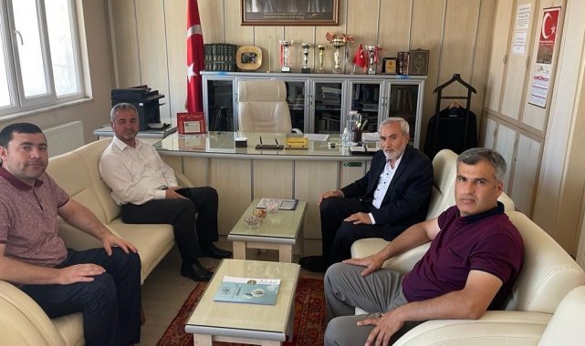 Aydın İl Müftüsü Güneş, Bozdoğan ilçe Müftüsü Yıldırım ile görüştü