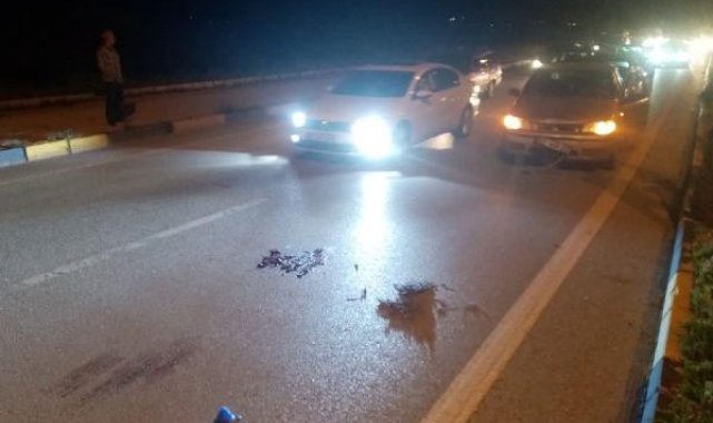 Babasının elini bırakan Kerem, otomobilin çarpması ile öldü