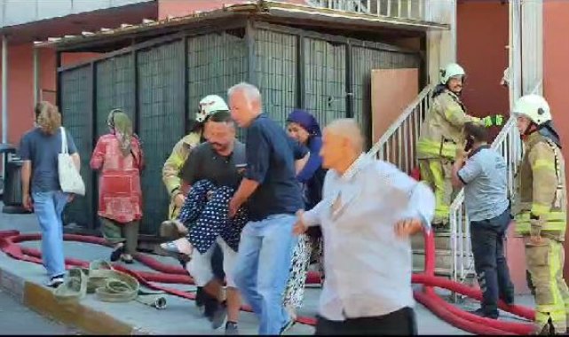 Bakırköy Dr. Sadi Konuk Eğitim ve Araştırma Hastanesi'nde yangın-2