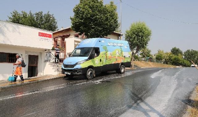 Başakşehir Belediyesi, su tasarrufu yapan temizlik aracı aldığını duyurdu
