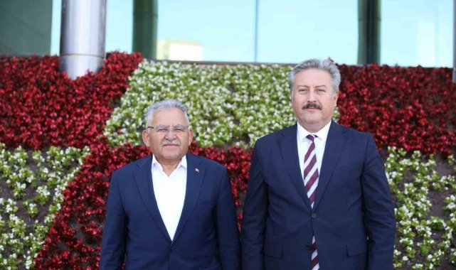 Başkan Büyükkılıç'tan Başkan Palancıoğlu ile istişare toplantısı