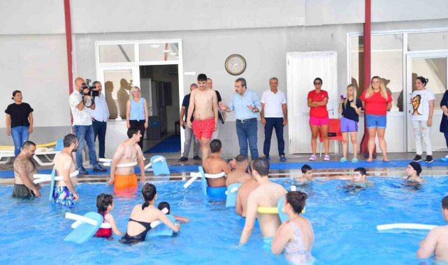 Başkan Çetin: "Özel çocuklarımız hem eğleniyor hem de rehabilite oluyor"