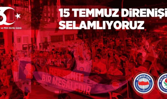 Başkan Kurter'den 15 Temmuz açıklaması