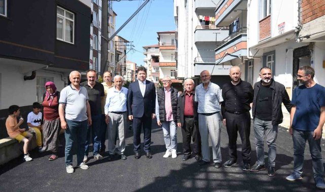Başkan Tören: "Altyapı ve ulaşım yatırımlarıyla mahallelerimizde yılların sorunlarını çözüyoruz"