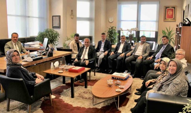 Bayırköy heyeti Cumhurbaşkanlığı Külliyesinde