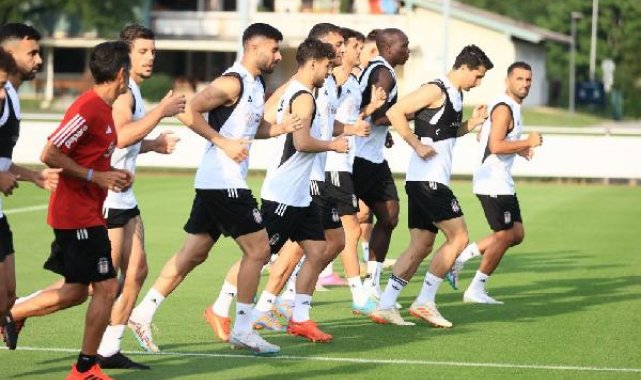 Beşiktaş, Almanya kampındaki ilk antrenmanını gerçekleştirdi