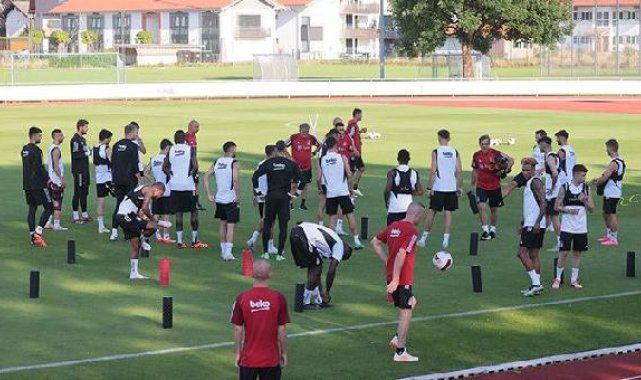 Beşiktaş, kondisyon ve taktik çalıştı
