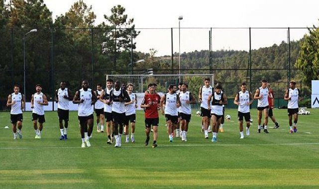 Beşiktaş, Tirana maçının hazırlıklarına başladı