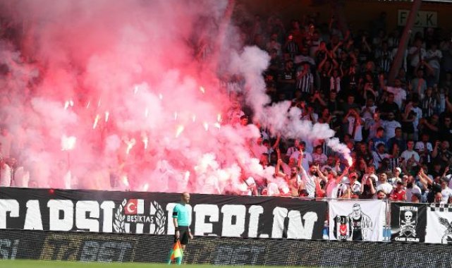 Beşiktaş'ın hazırlık maçı tamamlanamadı
