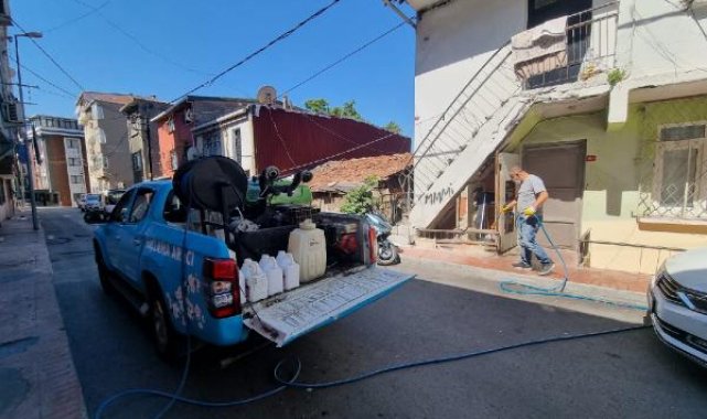 Beyoğlu'nda sivrisineklere karşı ilaçlama çalışması başlatıldı